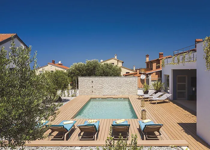 Traumvilla Mit Blick Auf Brijuni Inseln, Privatem Pool Vakantiehuis Štinjan