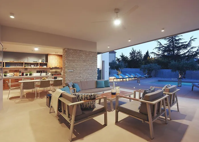 Traumvilla Mit Blick Auf Brijuni Inseln, Privatem Pool *