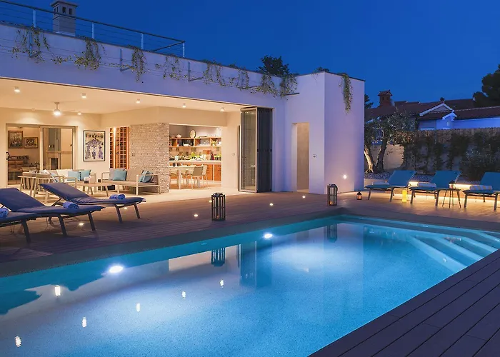 Traumvilla Mit Blick Auf Brijuni Inseln, Privatem Pool * Štinjan